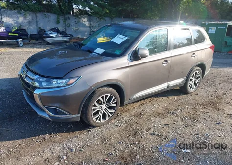 2018 Mitsubishi Outlander Es/Le/Se/Sel from USA, damaged, VIN JA4AZ3A34JZ067518